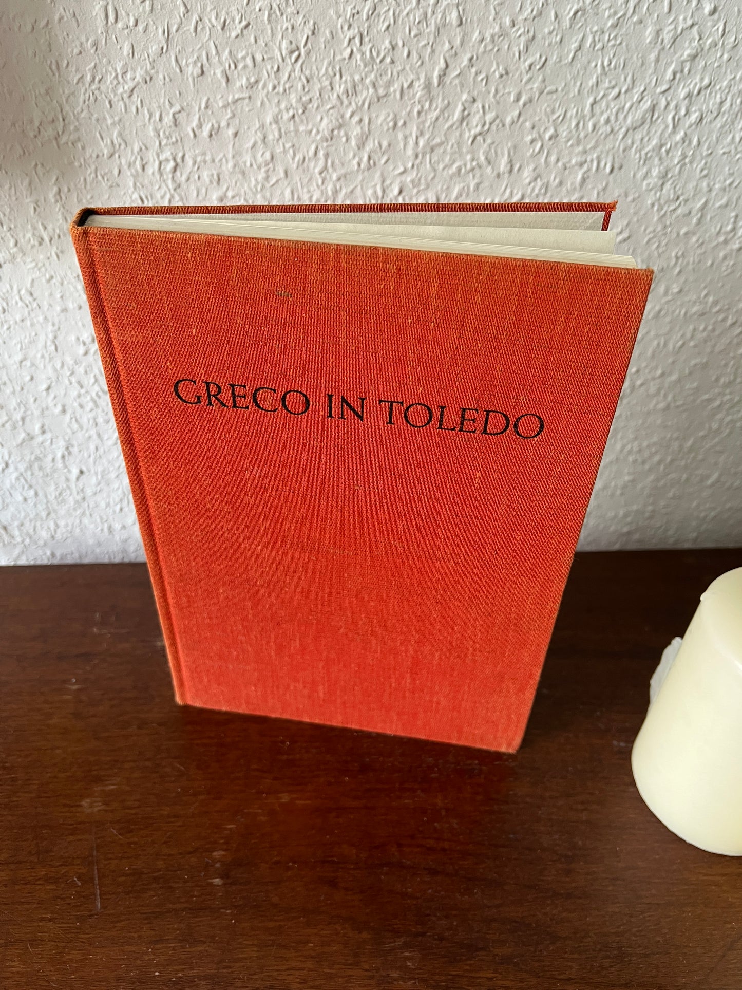 Greco in Toledo ''Höhe und Vollendung'' 1577-1614 Buch Rot W.Kohlhammer Verlag Stuttgart Coffeetable book