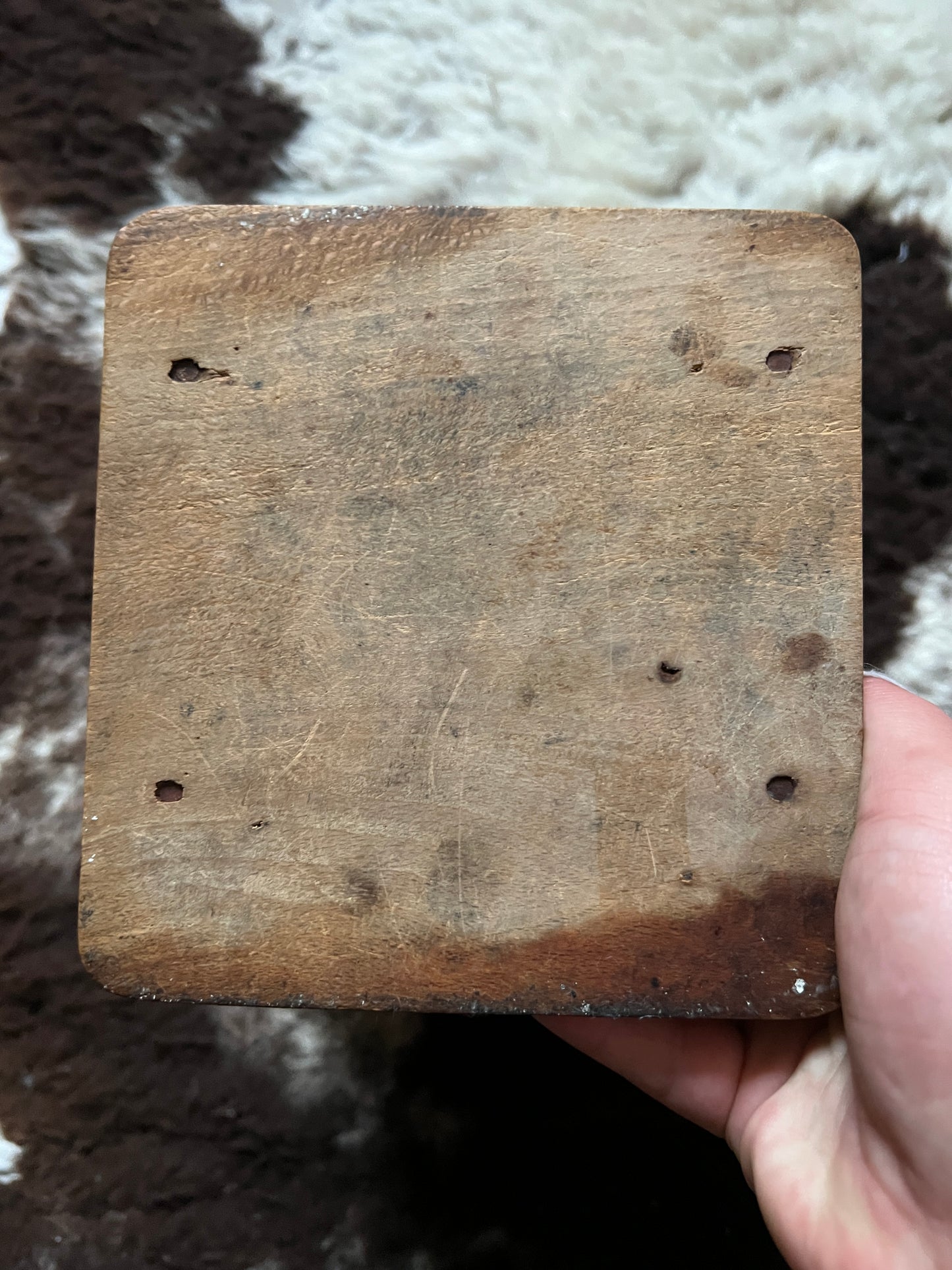 Kaffeemühle Zassenhaus Holz Vintage
