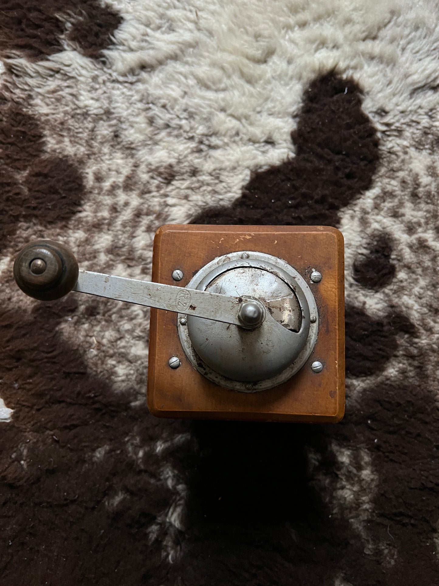 Kaffeemühle Zassenhaus Holz Vintage