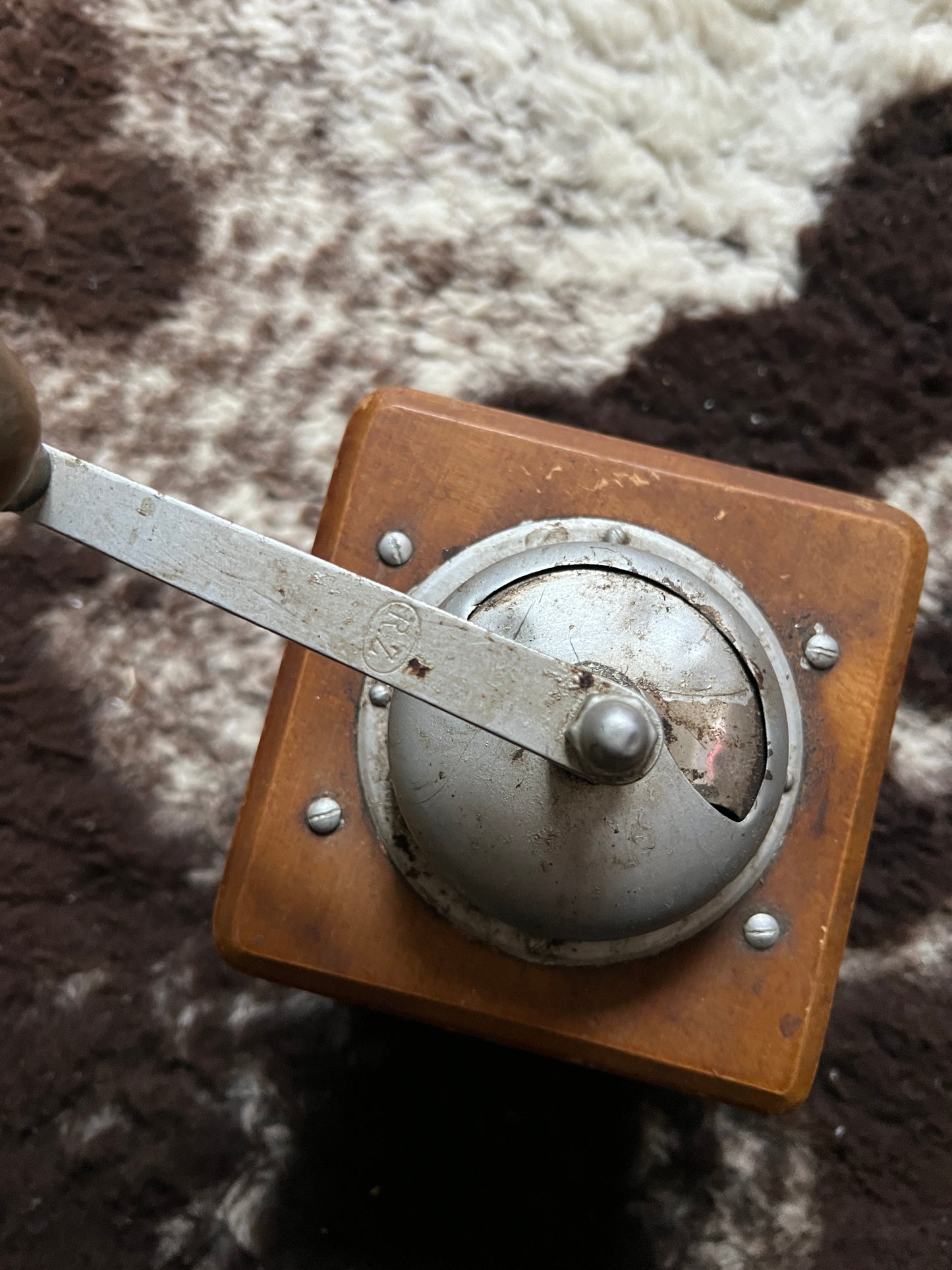 Kaffeemühle Zassenhaus Holz Vintage