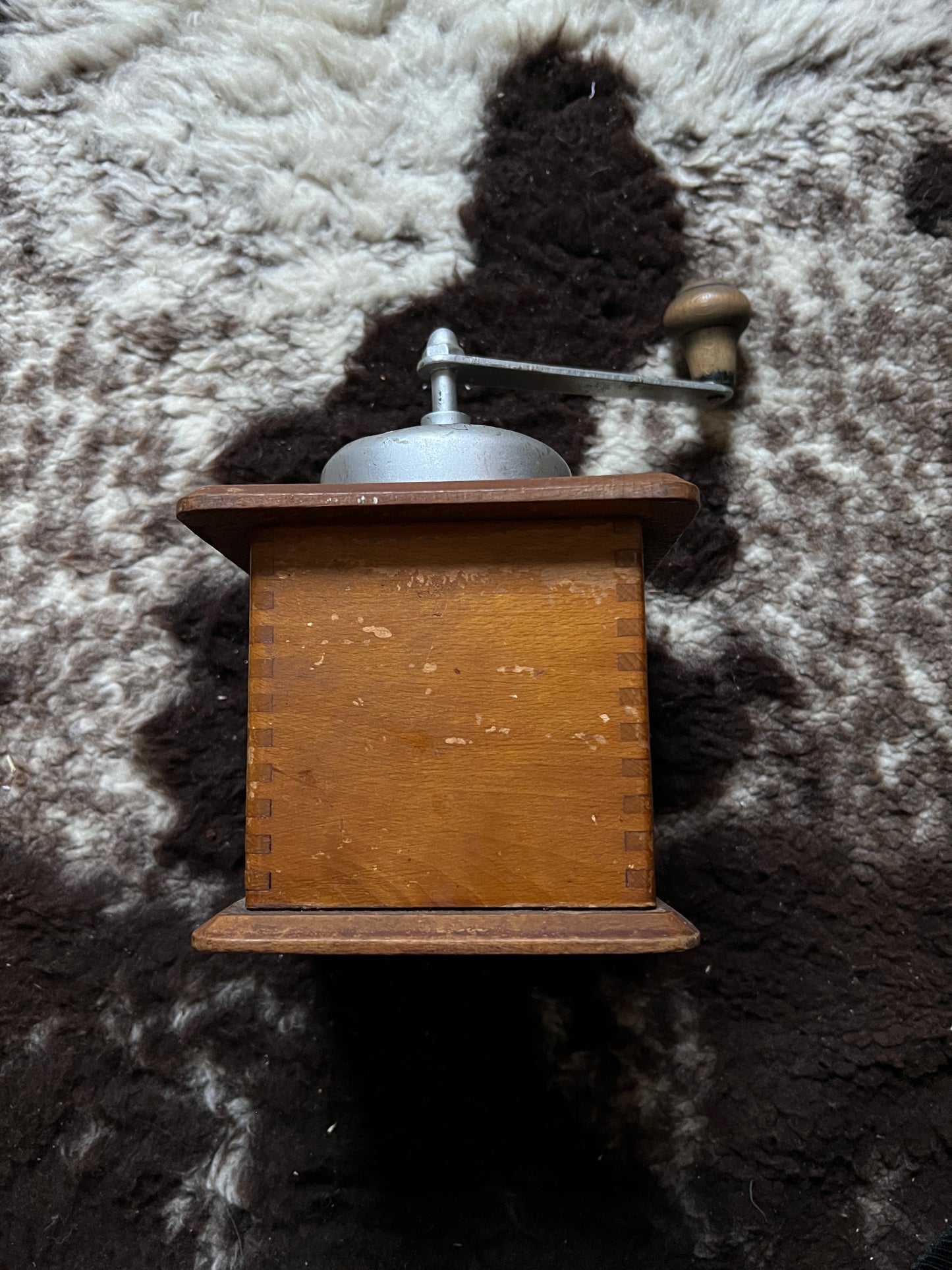 Kaffeemühle Zassenhaus Holz Vintage