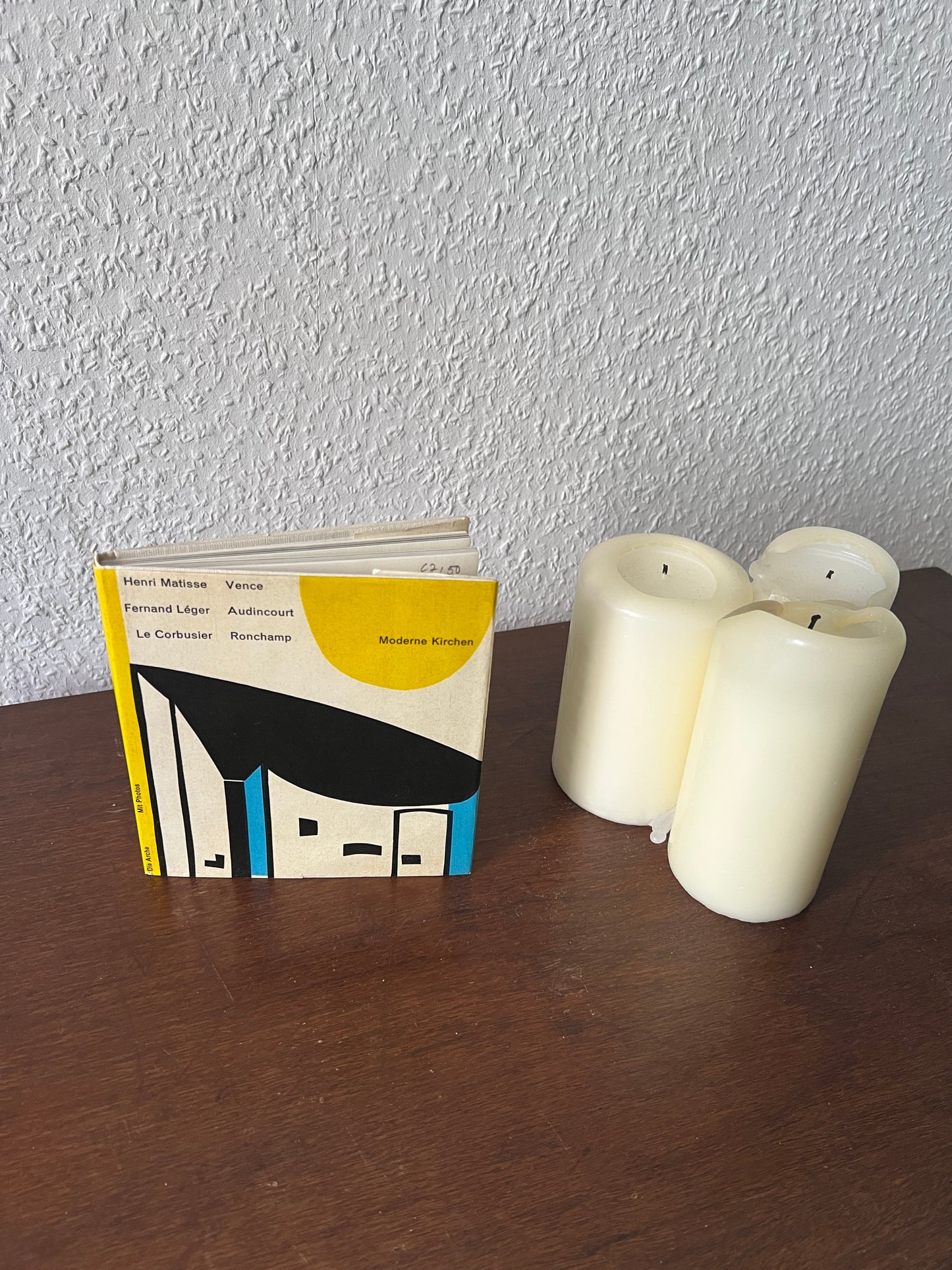 Moderne Kirchen Buch Matisse/Léger/Corbusier 50er/60er Vintage Coffeetable MCM Midcenturymodern