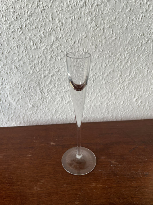 Kerzenglas Likörglas Tulpenform Klein Vintage Mid-Century Modern