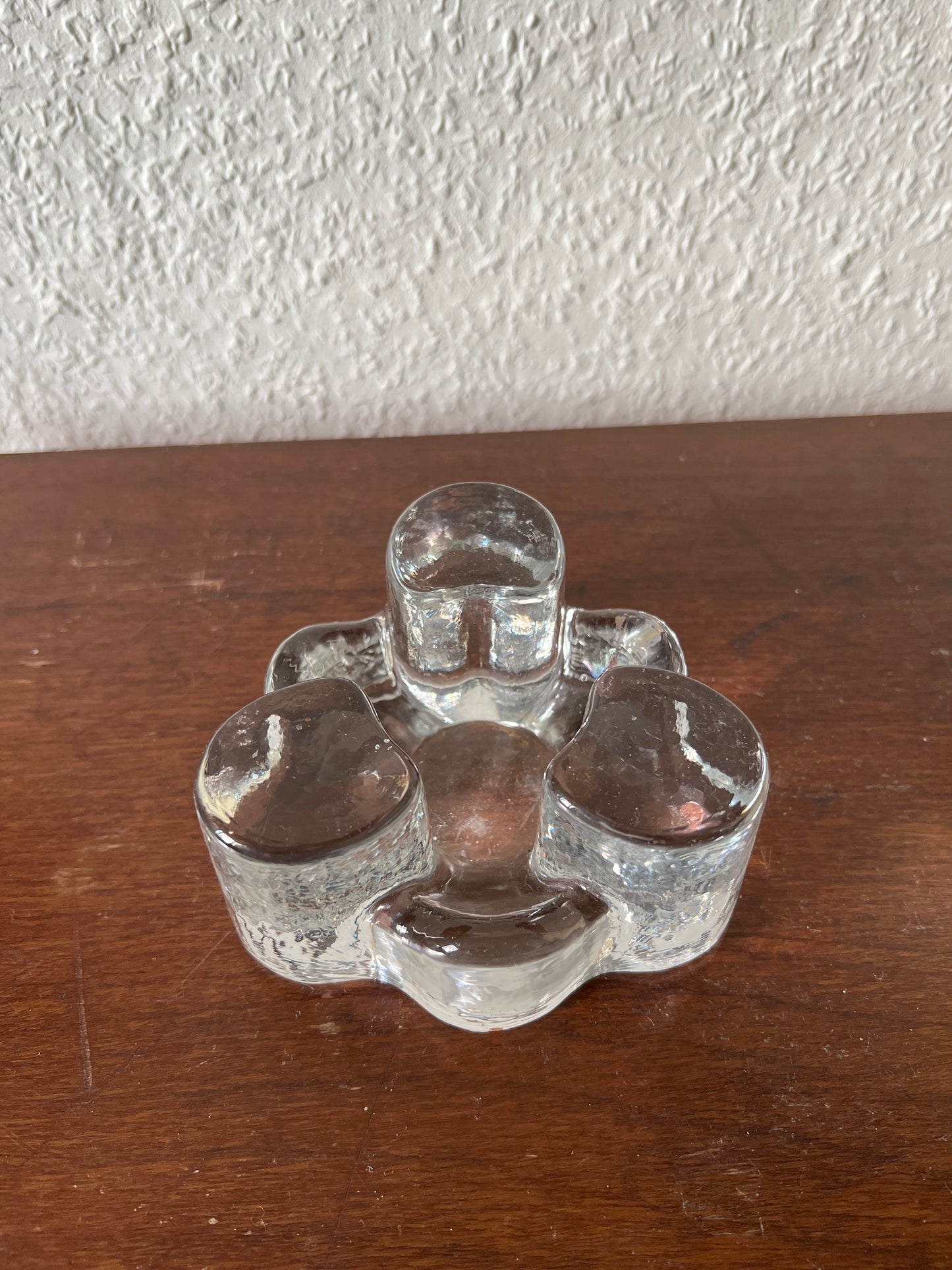 Montana Glas Stövchen Dickes Glas Teewärmer MCM Germany Vintage Mid-century Modern 70er/80er