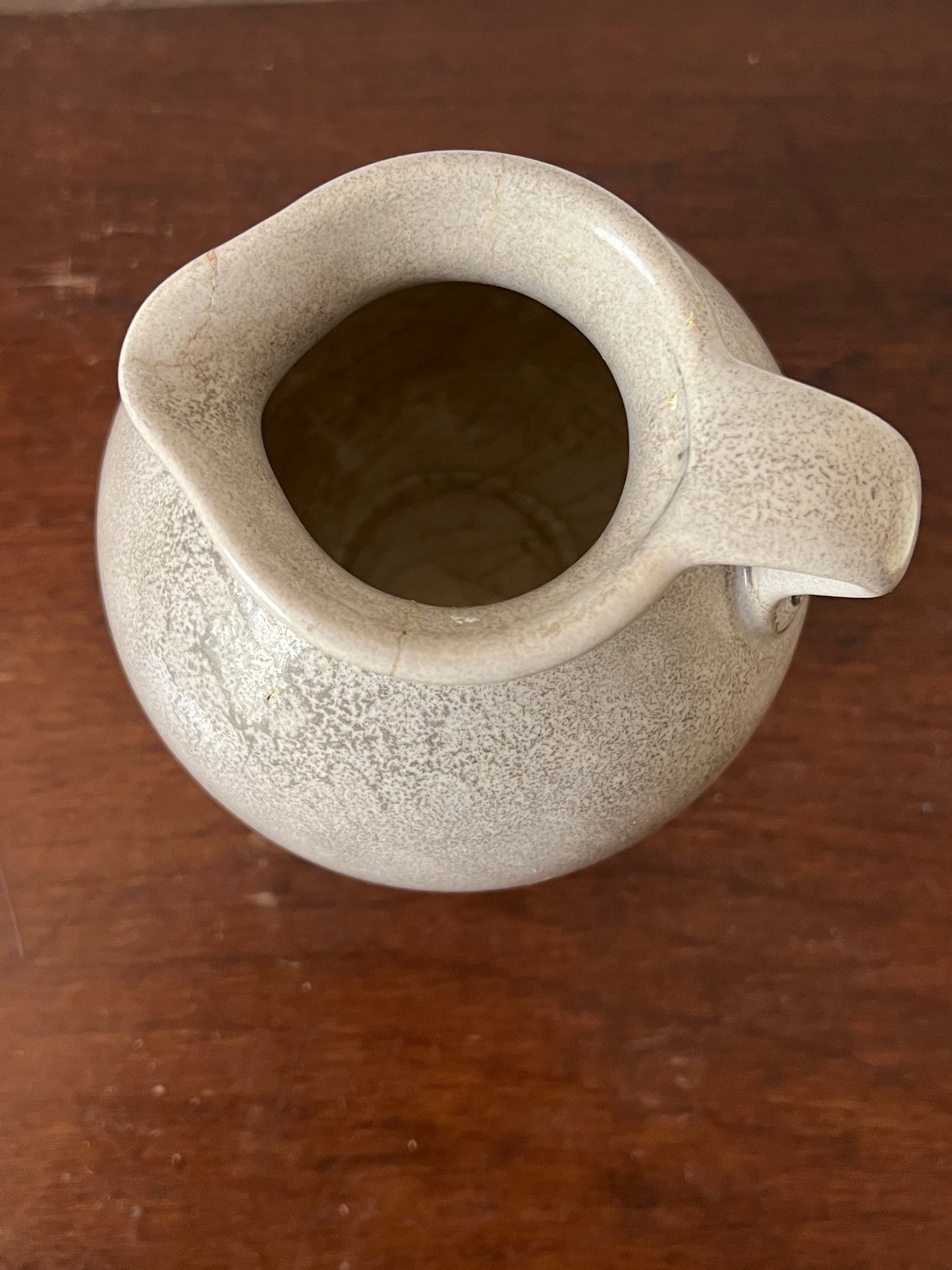 Weiße Keramik Vase "273/15" Hell Mittel 70er/80er Vintage