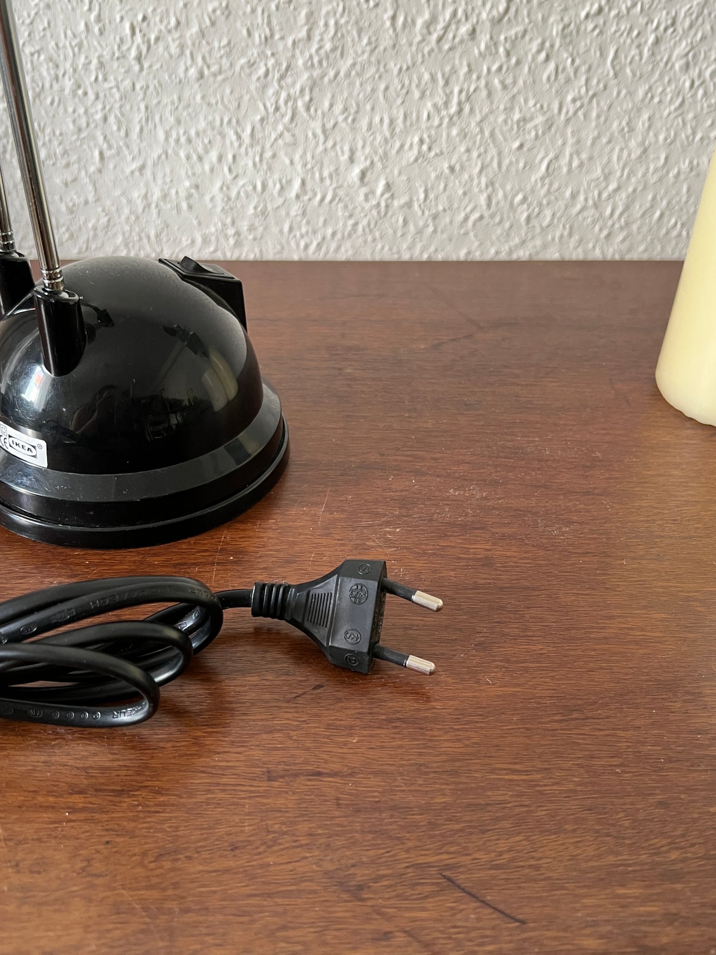 IKEA Vintage Espressivo Schreibtischlampe Designklassiker Schwarz