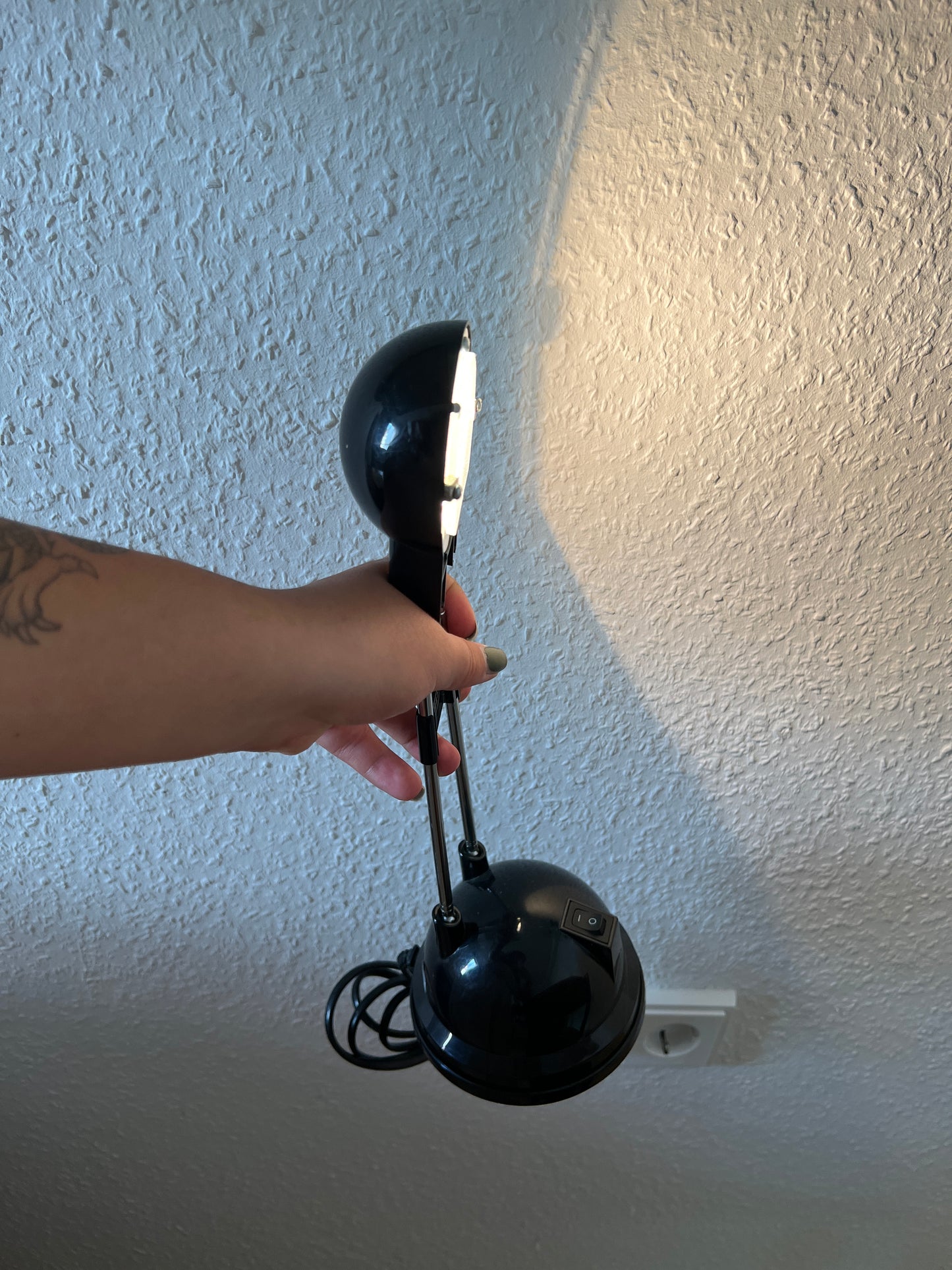 IKEA Vintage Espressivo Schreibtischlampe Designklassiker Schwarz