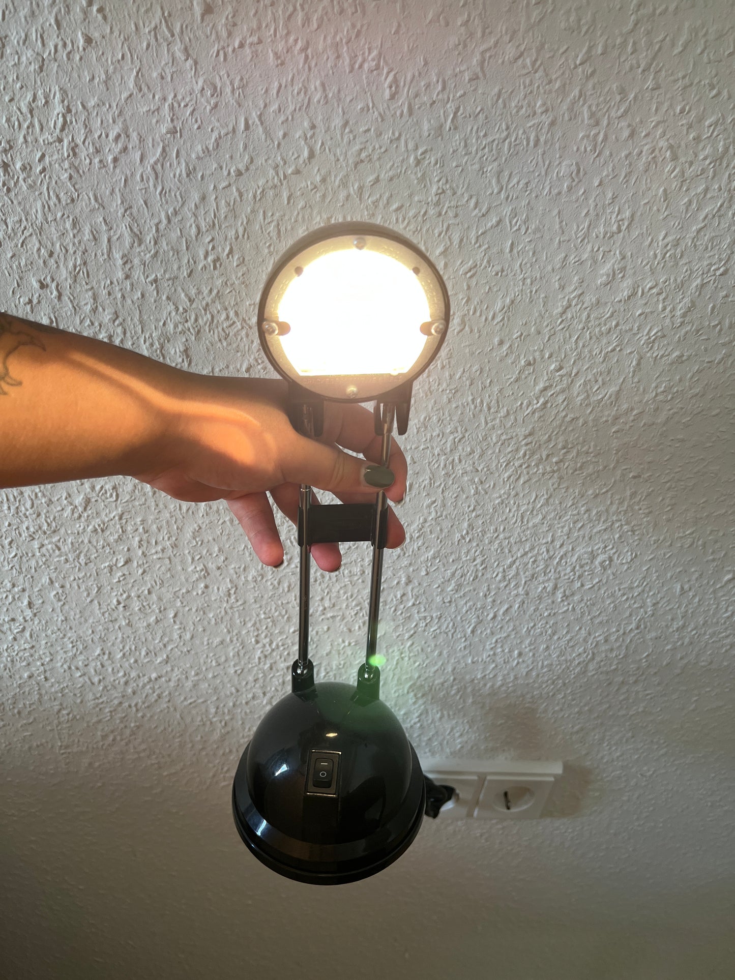 IKEA Vintage Espressivo Schreibtischlampe Designklassiker Schwarz