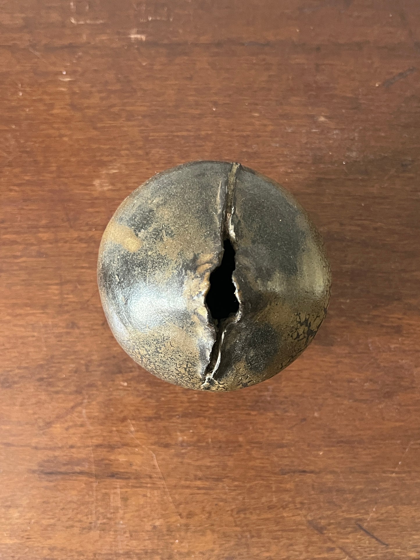 Knospe Vase Keramik Braun Handgemacht Vintage Wabisabi