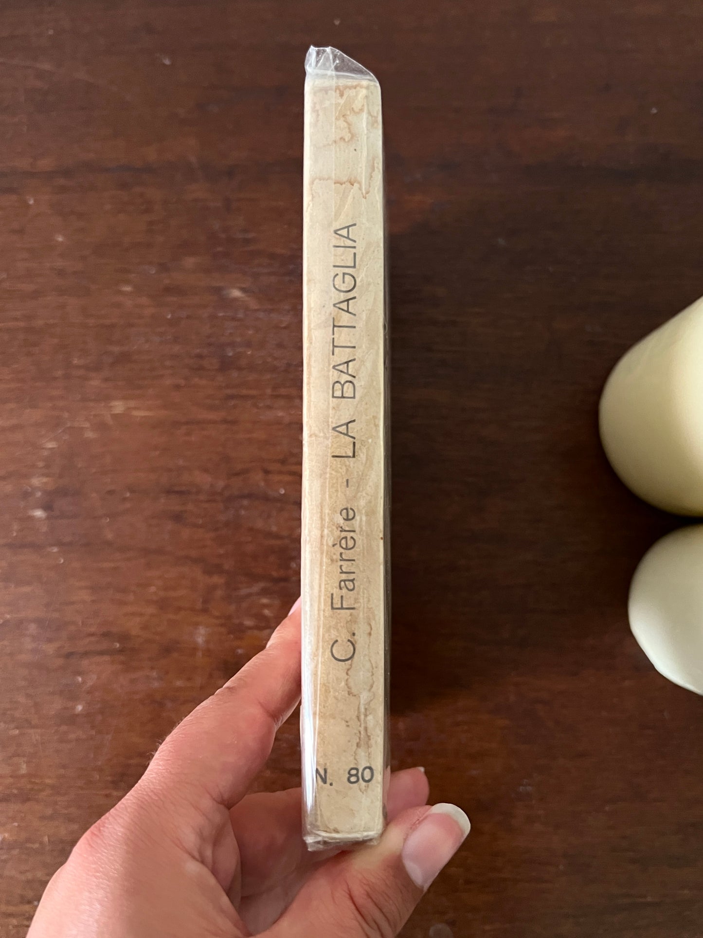 La Battaglia Romanzo Buch von Claudio Farrére | Editrice Bietti Milano Vintage Italy aus Sizilien