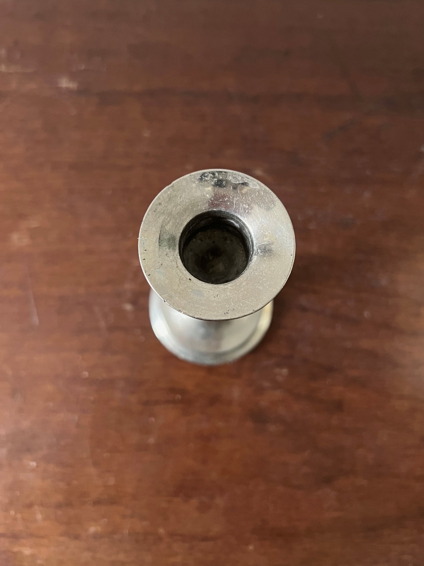 Kerzenhalter Silber Vintage Schmal 80er