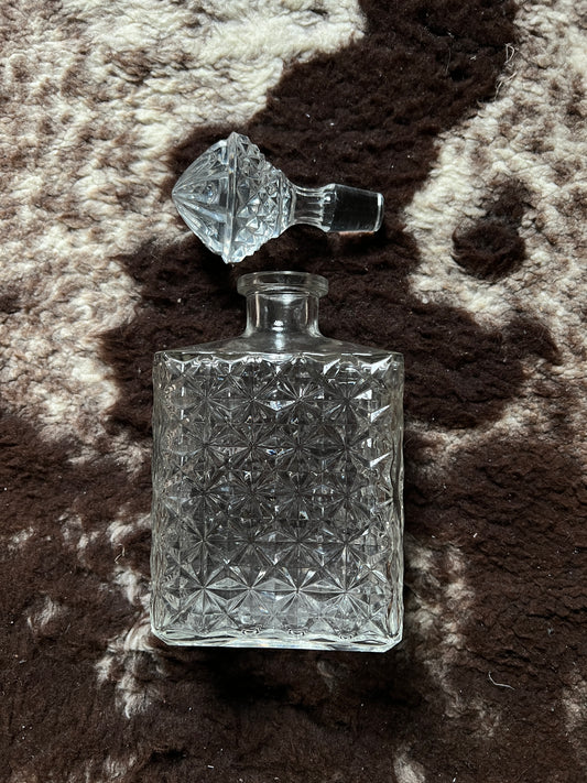 Whisky-Karaffe aus Glas made in France Vintage