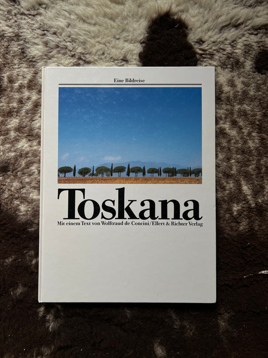 Toskana Eine Bildreise Buch Wolftraud DeConcini 1989