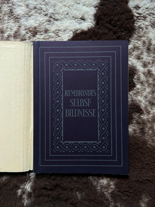 Rembrandts Selbstbildnis Buch von Wilhelm Pinder 1943