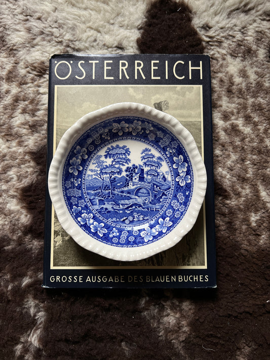 Copeland Spodes Tower Dessertschale Blau 16cm
