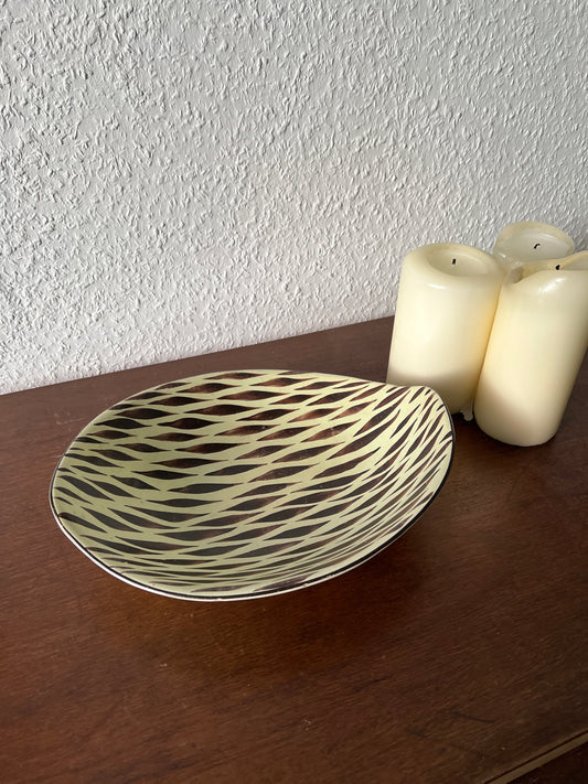 BAY Keramik W.Germany 438 'Turin' Dekorative Schale Schüssel Vintage MCM Ceramic 50er/60er