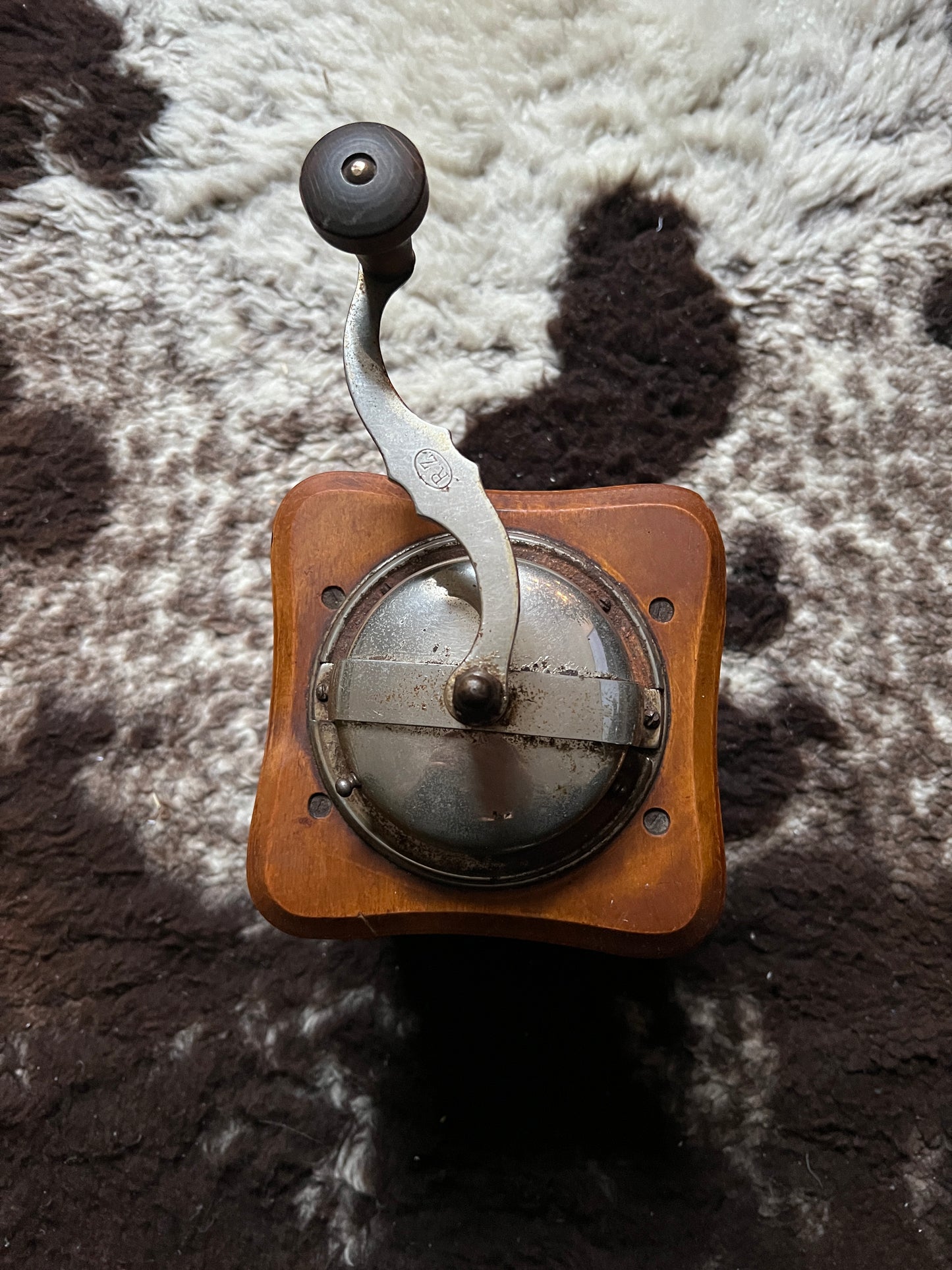 Kaffeemühle Zassenhaus Holz Vintage