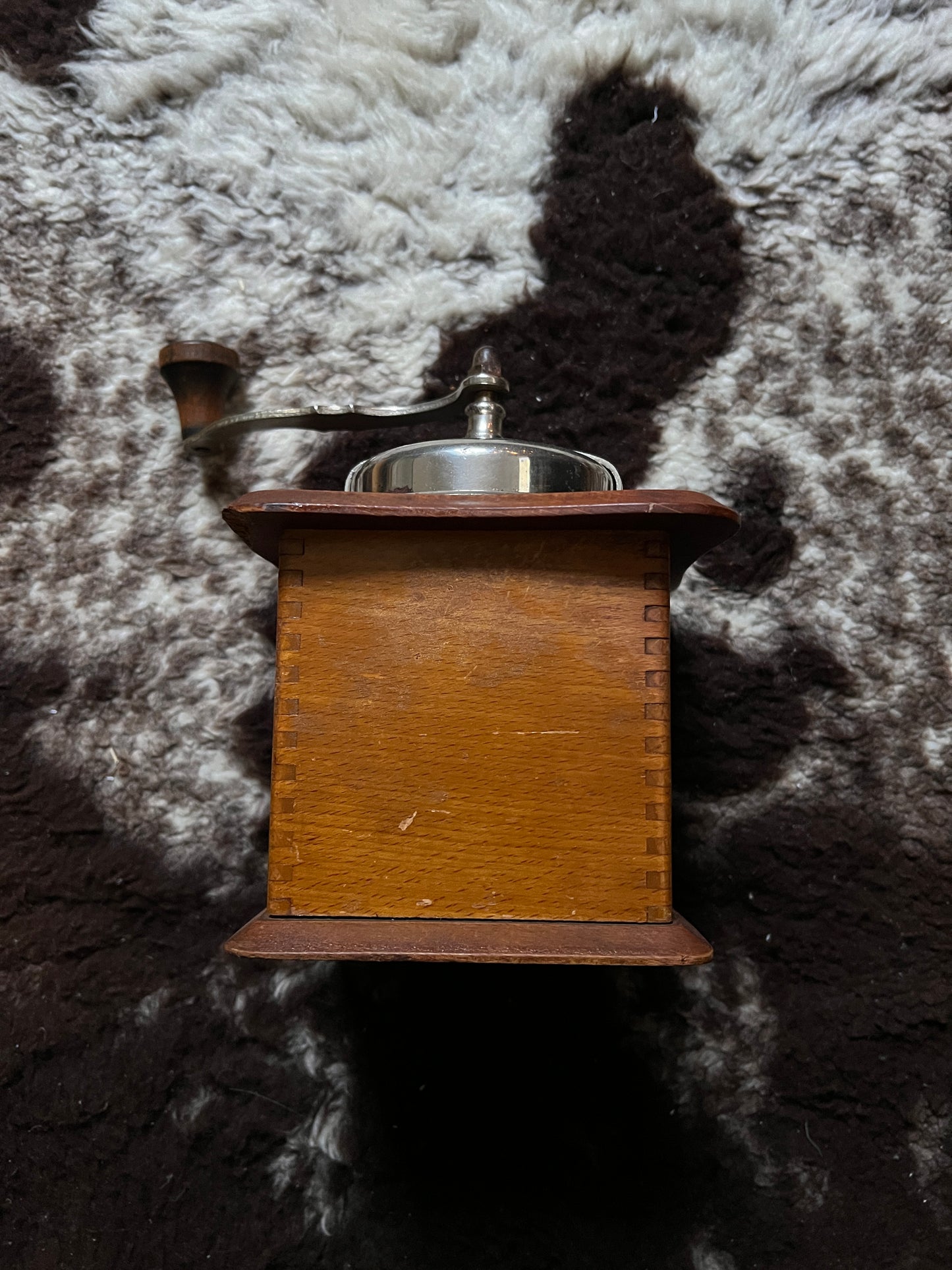Kaffeemühle Zassenhaus Holz Vintage