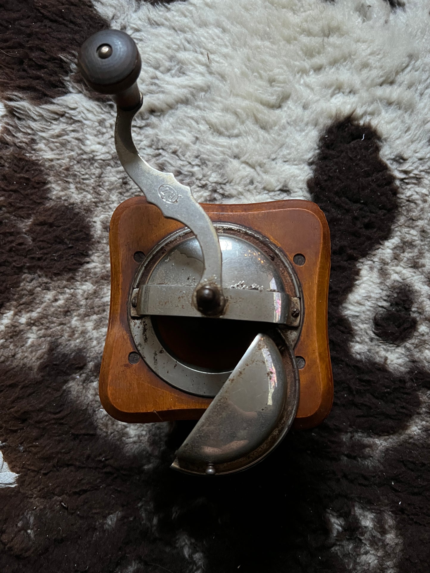 Kaffeemühle Zassenhaus Holz Vintage