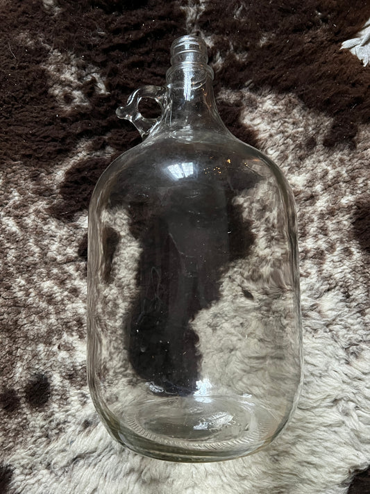 Glasbalon Flasche 5 Liter Vintage