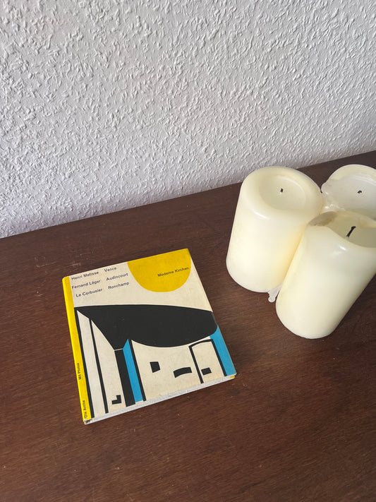 Moderne Kirchen Buch Matisse/Léger/Corbusier 50er/60er Vintage Coffeetable MCM Midcenturymodern