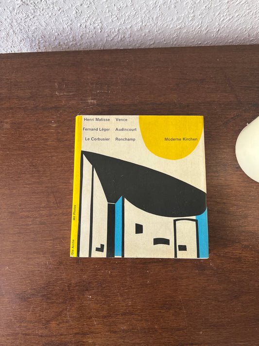 Moderne Kirchen Buch Matisse/Léger/Corbusier 50er/60er Vintage Coffeetable MCM Midcenturymodern