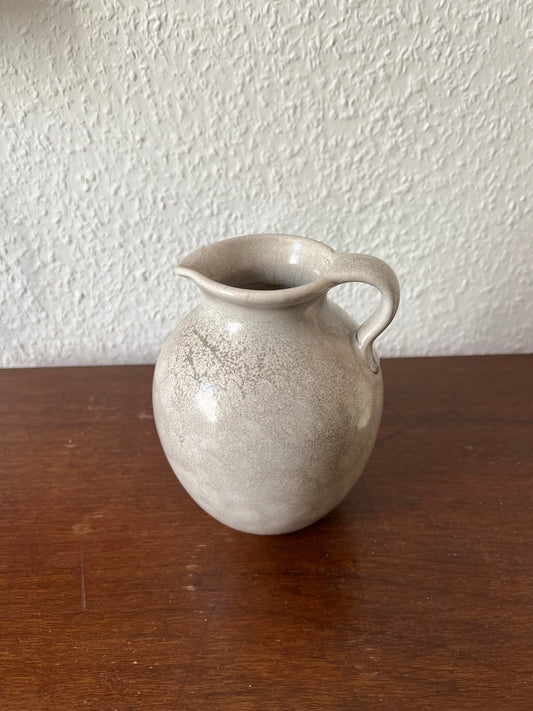 Weiße Keramik Vase "273/15" Hell Mittel 70er/80er Vintage