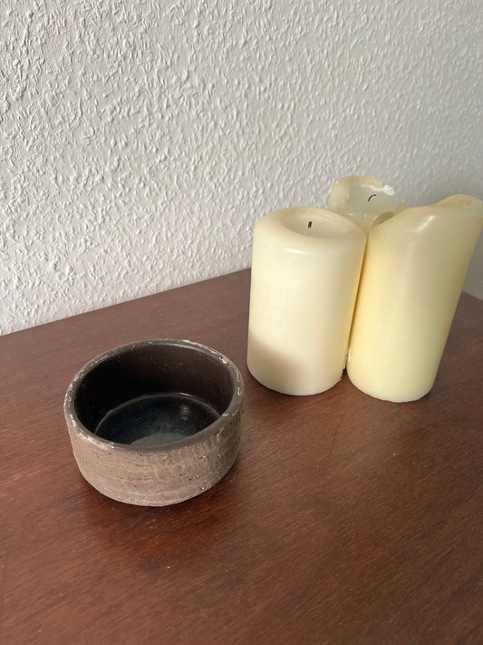 Kleine Handmade Aufbewahrung Schale Schmuck Keramik Vintage