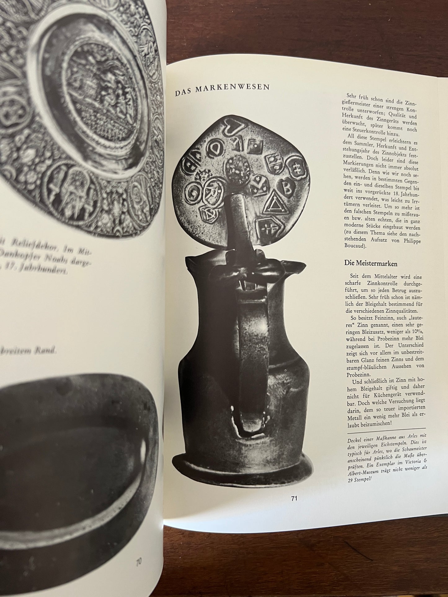 Edles Zinn Buch 1974 Auswahl Dokumentation erlesenem Zinn vier Jahrhunderte