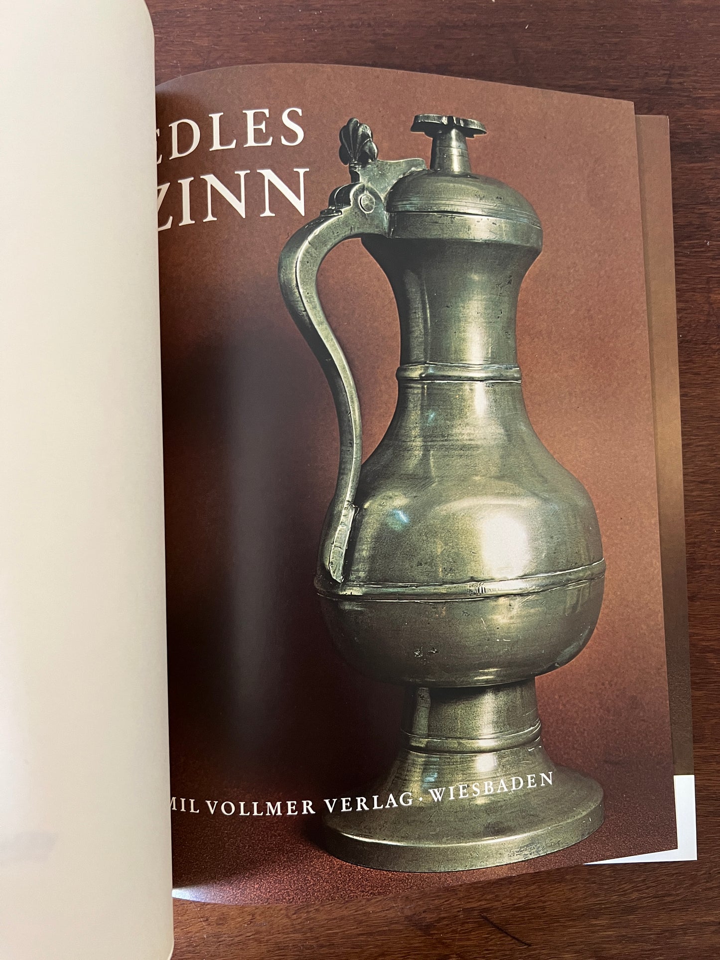 Edles Zinn Buch 1974 Auswahl Dokumentation erlesenem Zinn vier Jahrhunderte