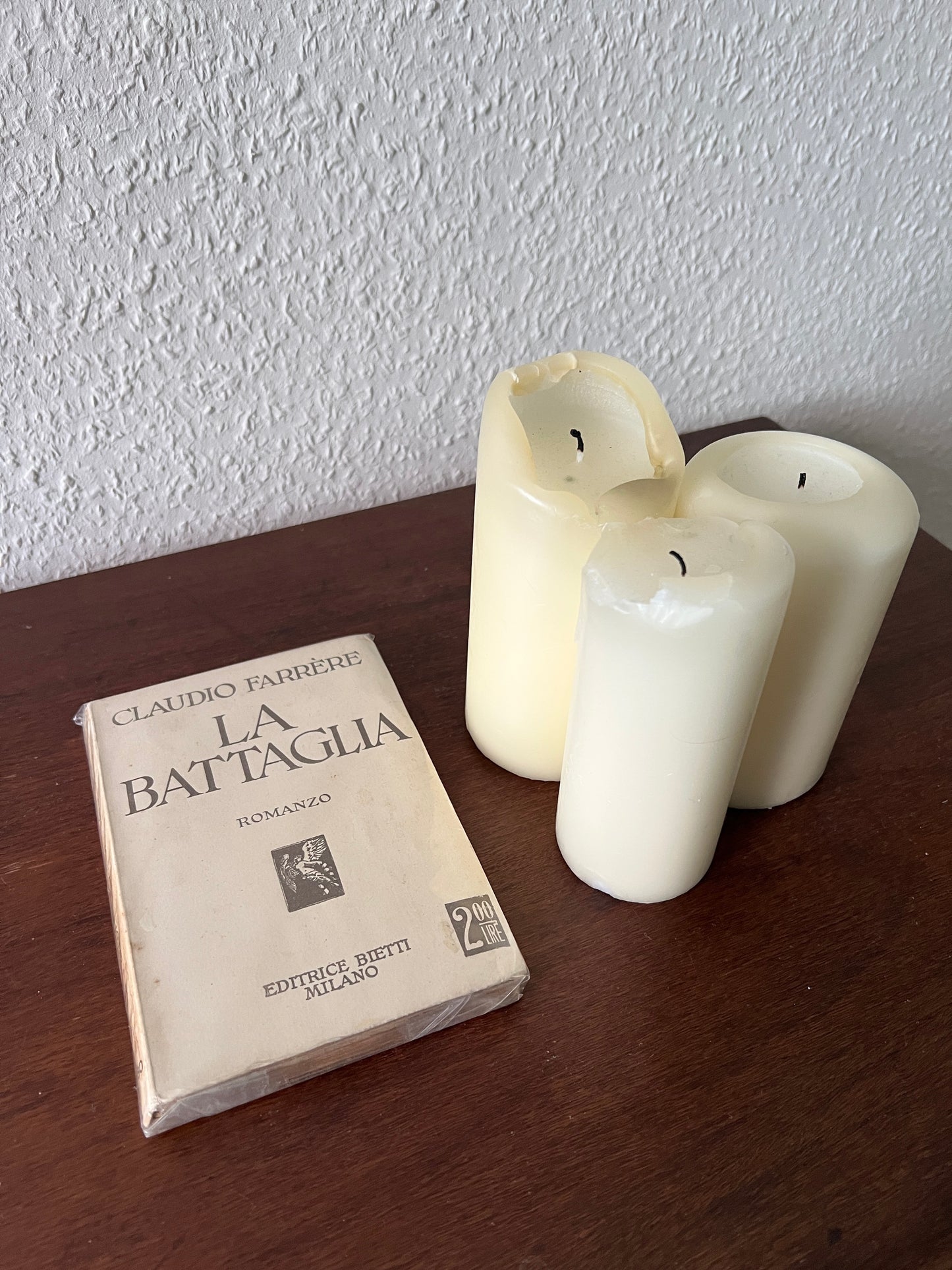 La Battaglia Romanzo Buch von Claudio Farrére | Editrice Bietti Milano Vintage Italy aus Sizilien